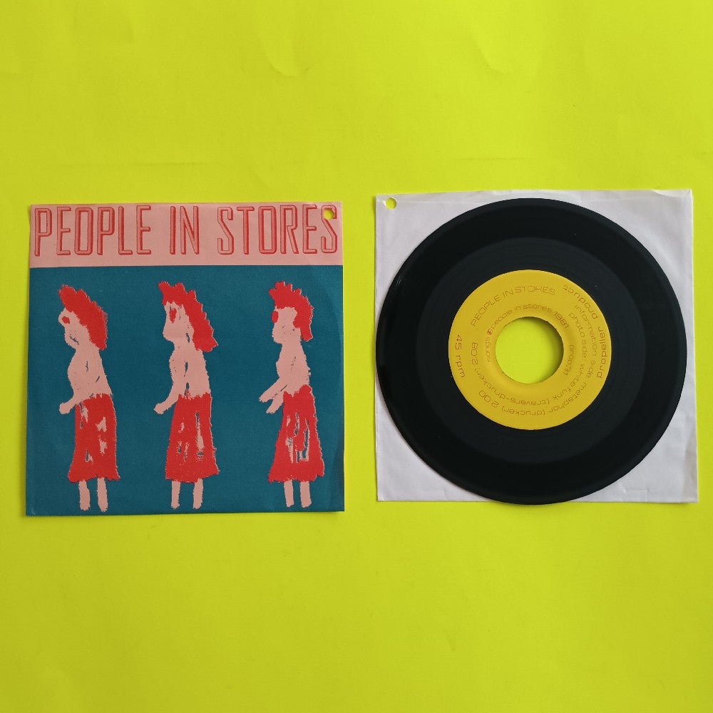 People In Stores - Metaphor / White Funk 7" - 1981 - PROP3-1 - Used - EX - Vinyl