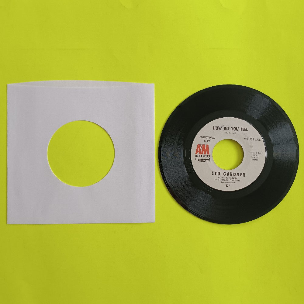Stu Gardner - Drive Me / How Do You Feel 7" Promo - 1966 - A & M 827 - Used - VG++ - Vinyl