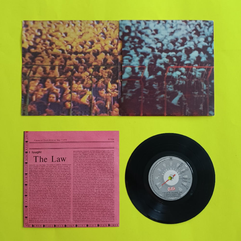 Clash - The Cost Of Living EP 7" - 1979 - S CBS 7324 - Used - VG+ - Vinyl