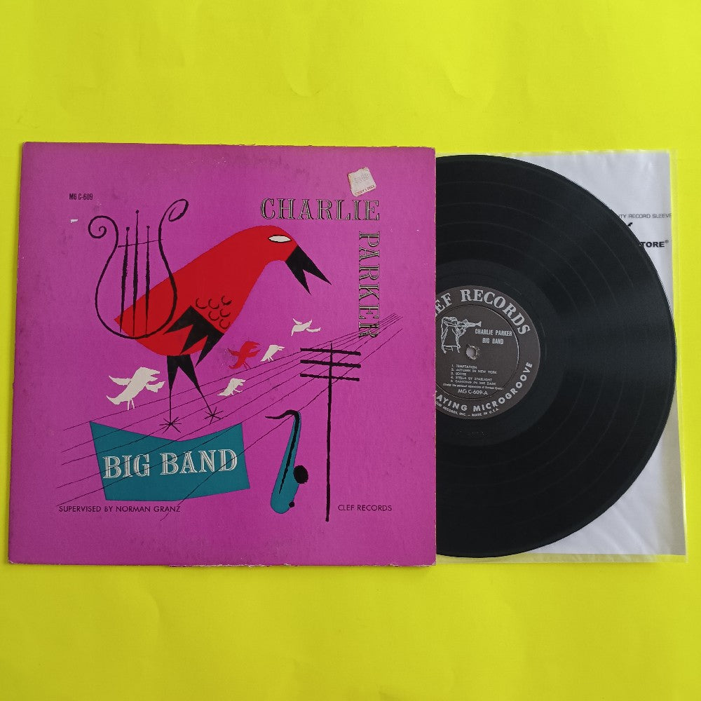 Charlie Parker - Charlie Parker Big Band OG DG Mono - 1953 - MG C609 - Used - VG+ - Vinyl