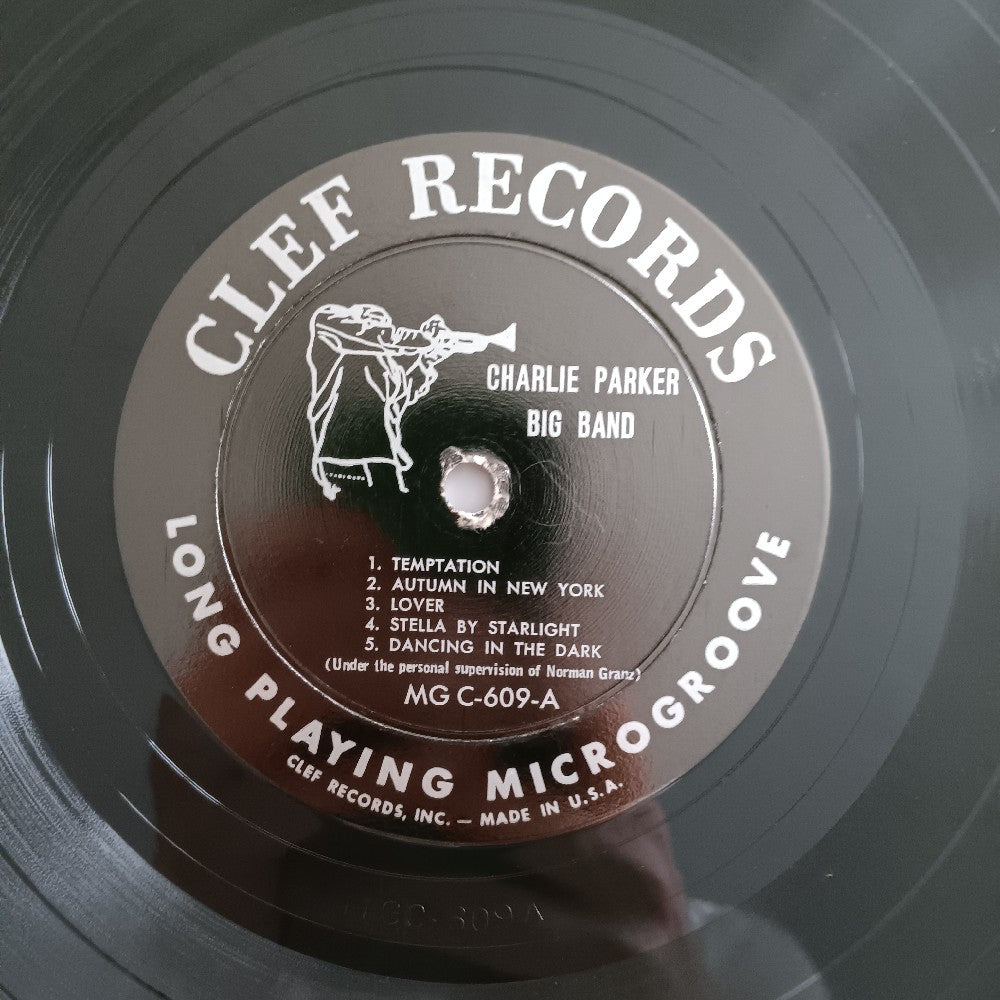 Charlie Parker - Charlie Parker Big Band OG DG Mono - 1953 - MG C609 - Used - VG+ - Vinyl