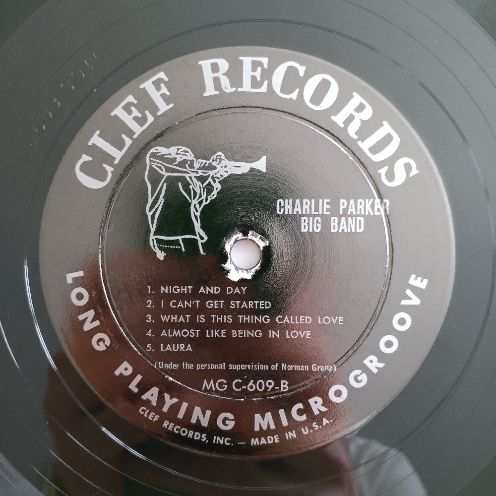 Charlie Parker - Charlie Parker Big Band OG DG Mono - 1953 - MG C609 - Used - VG+ - Vinyl