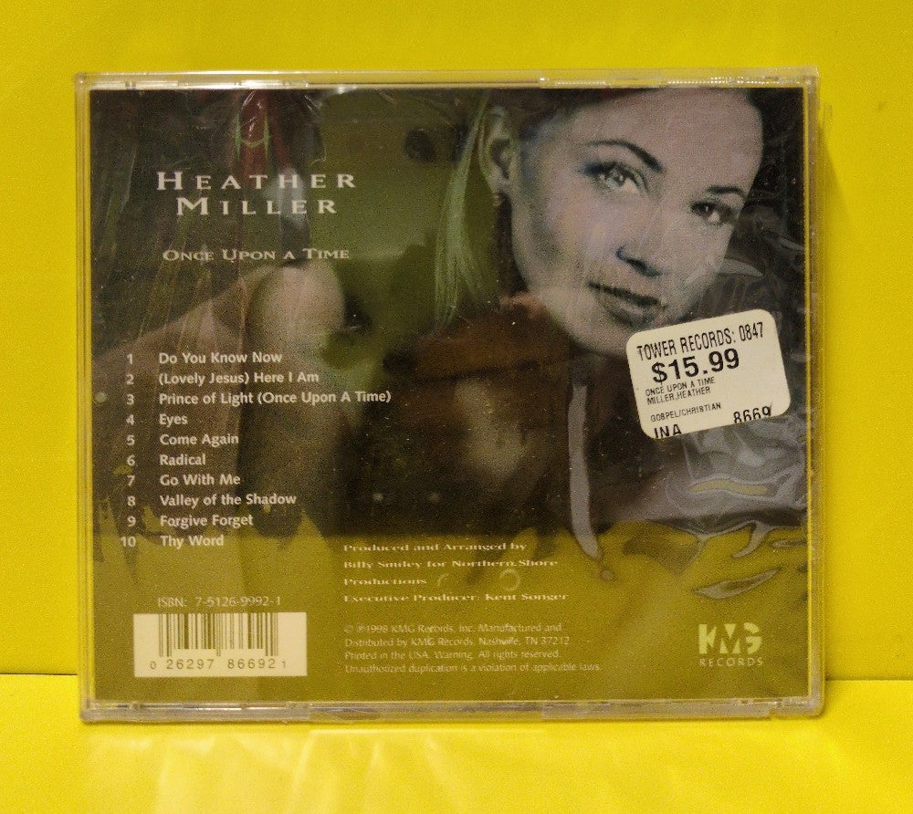 Heather Miller - Once Upon A Time - 1998 - KMGD8669 - New - Sealed - CDs