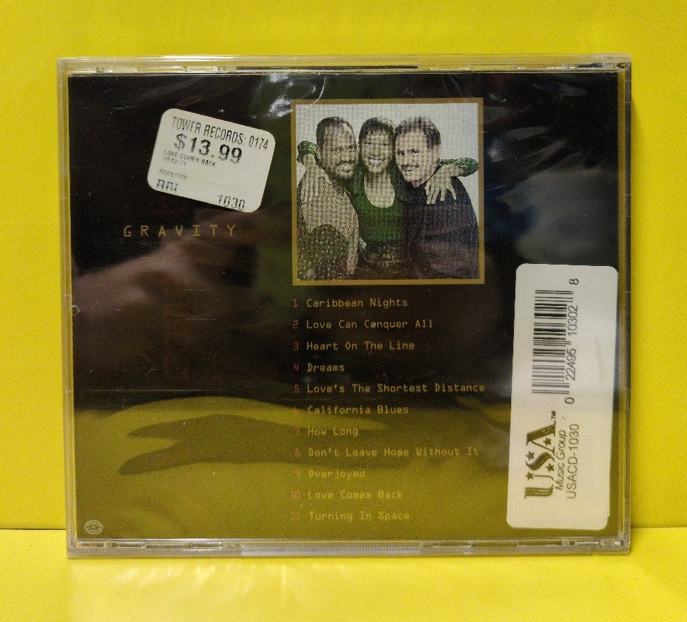 Gravity - Love Comes Back  - 1998 - A-1023-2 - New - Sealed - CDs