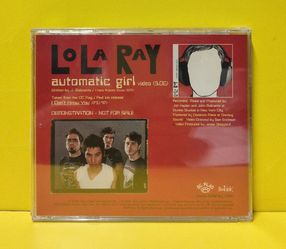 Lola Ray - Automatic Girl - 2004 - New - DVDs & Blu-Rays - Promo