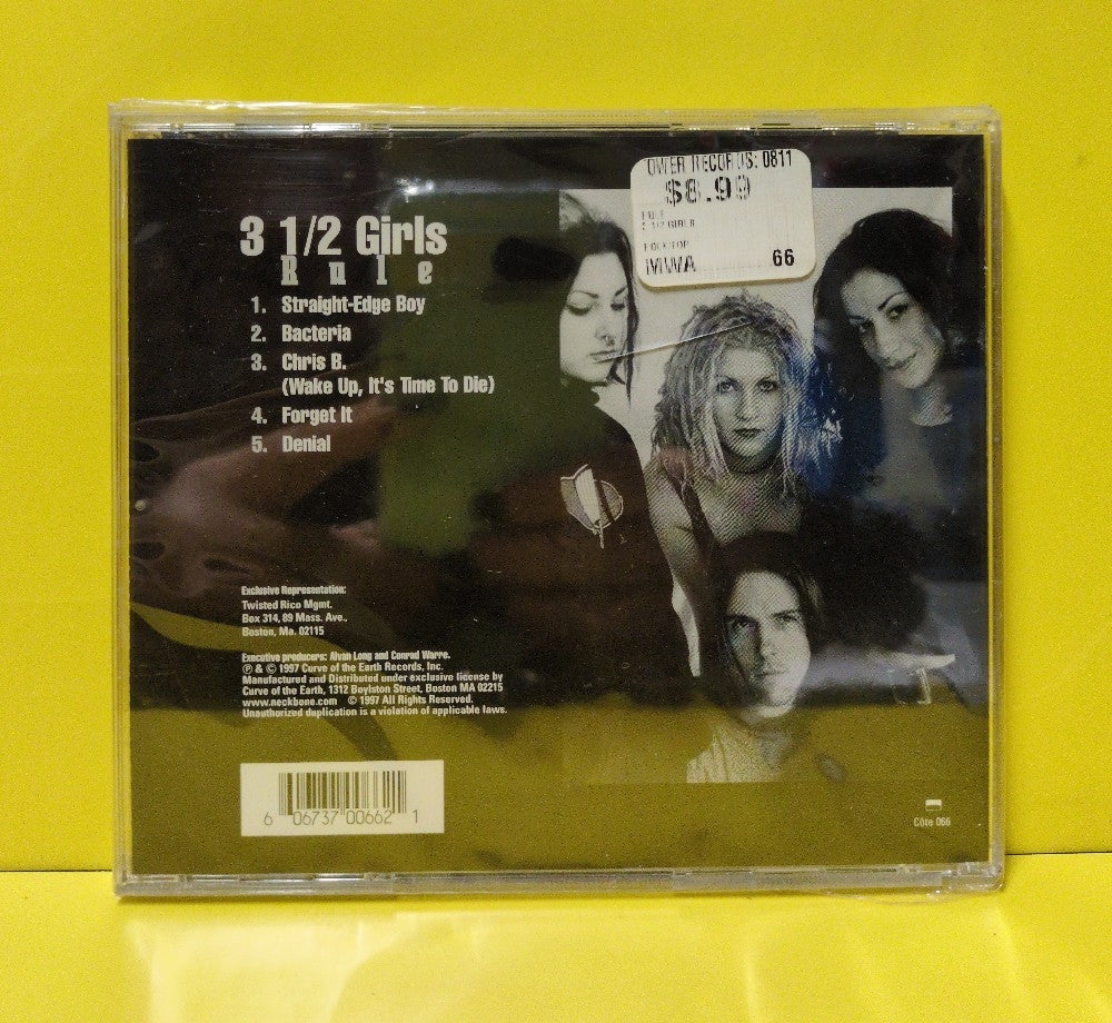 3 1/2 Girls - Rule - 1997 - Cote 066 - New - Sealed - CDs