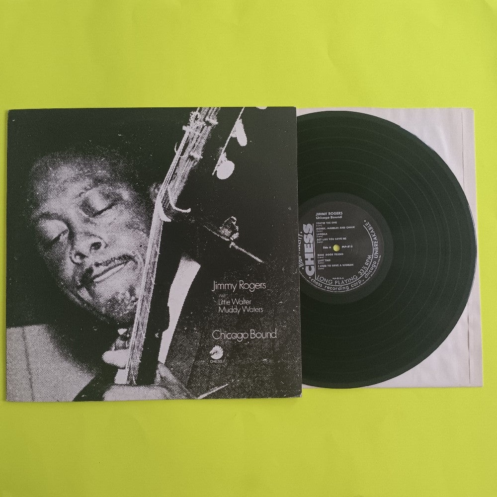 Jimmy Rogers w. Little Walter & Muddy Waters - Chicago Bound / Japan - 1983 - PLP-813 - Used - EX - Vinyl