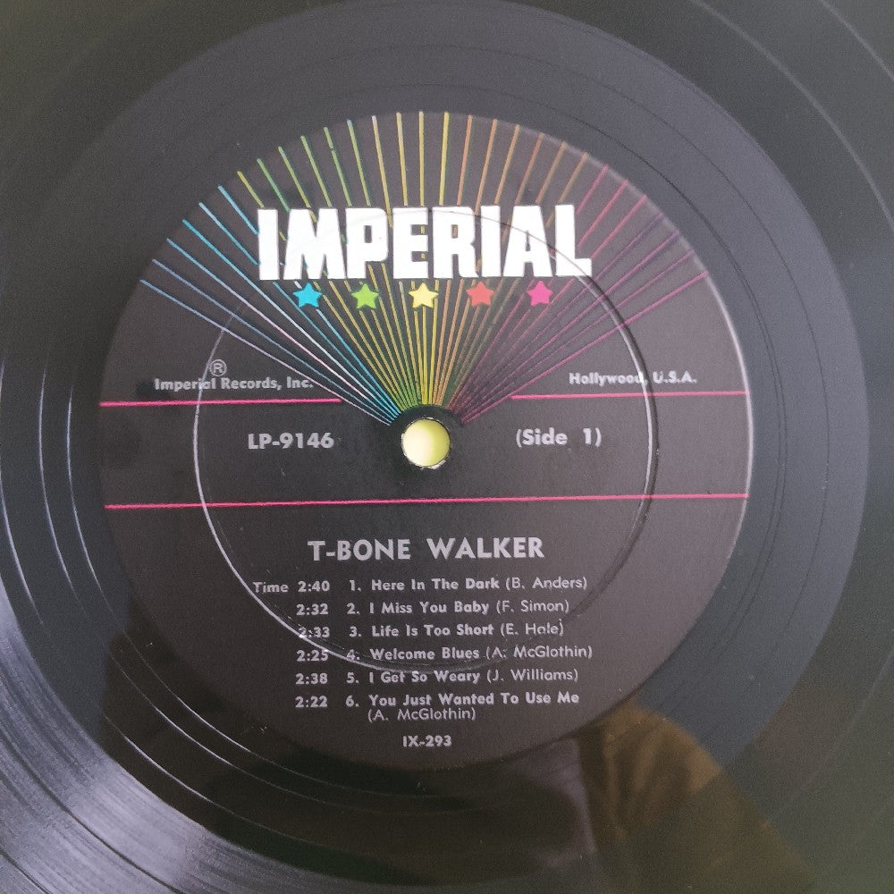 T-Bone Walker  - I Get So Weary / Original DG - 1961 - LP-9146 Used - VG++ - Vinyl