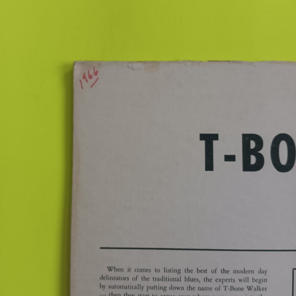 T-Bone Walker  - I Get So Weary / Original DG - 1961 - LP-9146 Used - VG++ - Vinyl