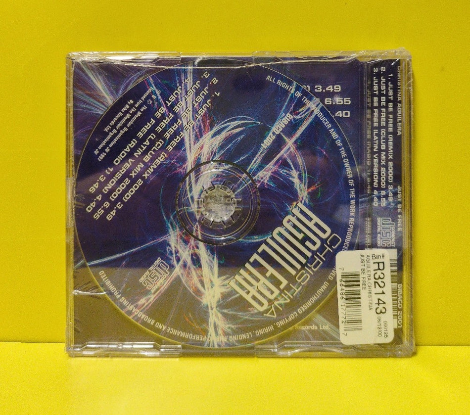 Christina Aguilera - Just Be Free - 2000 - BIBACD 2001 - New - Sealed - CDs - CD Single - Germany Import