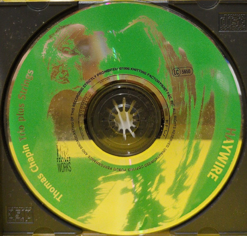 Thomas Chapin Trio Plus Strings - Haywire - 1996 - KFW 176 - Used - EX - CDs
