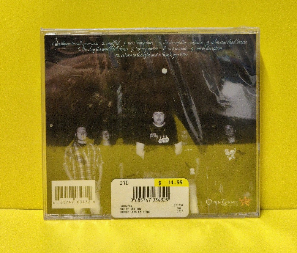 End Of Destiny - The Thoughtless Existence - 2006 - OGR006 - New - Sealed - CDs