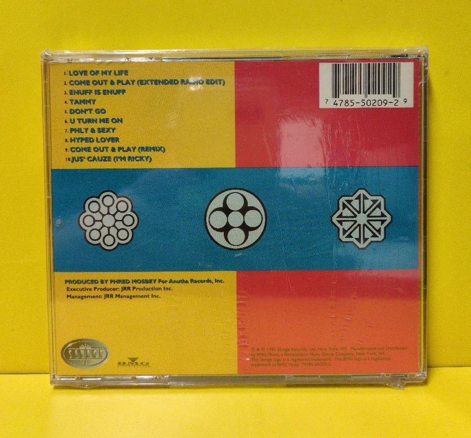 Jus' Cauze - Jus' Cauze - 1992 - 74785-50209-2 - New - Sealed - CDs