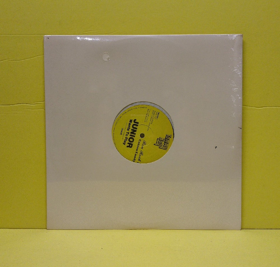 Bon Rock & Cotton Candy - Junior Wants To Play - 1982 - TB822 - New - Sealed - Vinyl - 12" Single