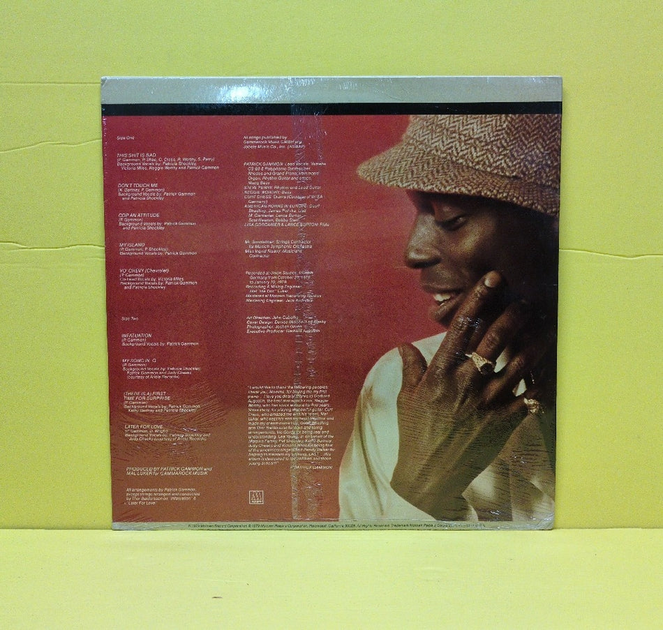 Patrick Gammon - Don't Touch Me - 1979 - M7-922R1 - New - Sealed - Vinyl
