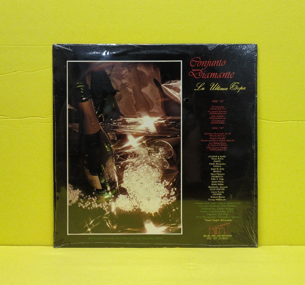 Conjunto Diamante - La Ultima Copa - 1980 - KLP-707 - New - Sealed - Vinyl