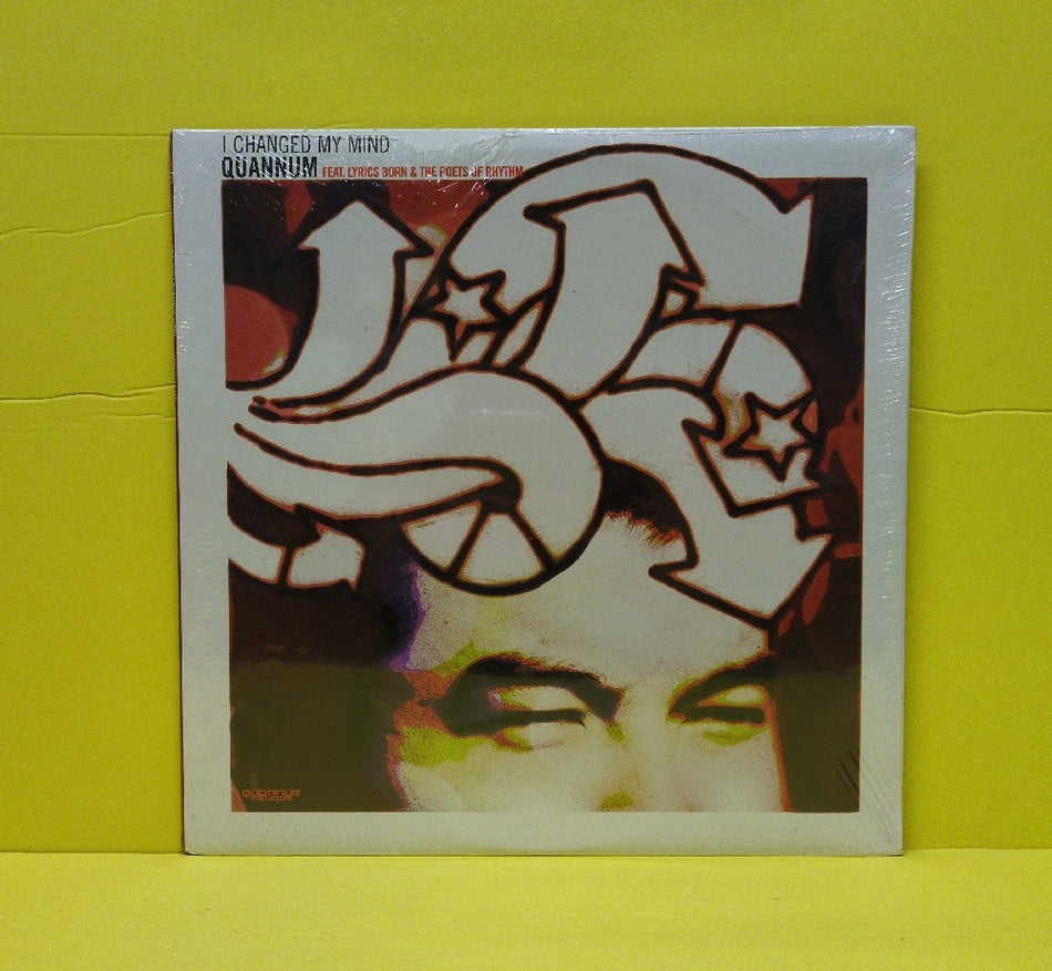 Quannum Feat. Lyrics Born & The Poets Of Rhythm - I Changed My Mind - 1999 - QP 024-1 - New - Sealed - Vinyl - 12" Single
