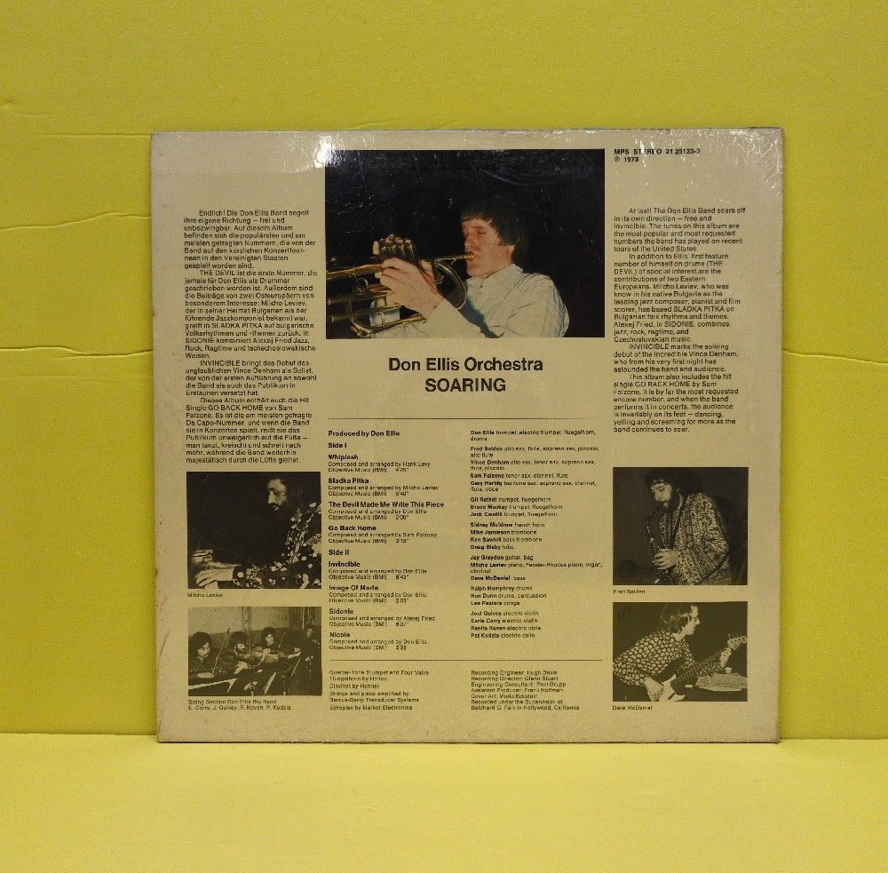 Don Ellis - Soaring - 1973 - 21 25123-3 - New - Sealed - Vinyl - Germany Import