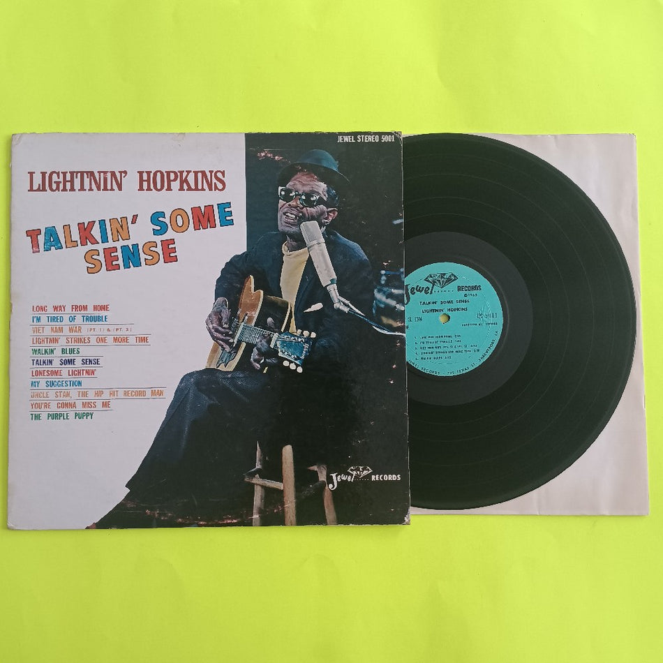Lightnin' Hopkins - Talkin' Some Sense - 1968 - LPS 5001 - Used - VG++ - Vinyl