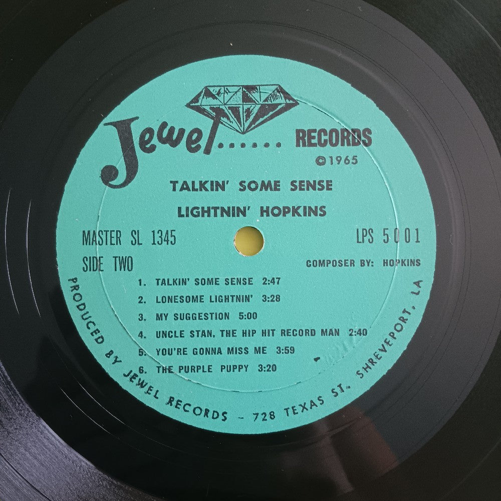Lightnin' Hopkins - Talkin' Some Sense - 1968 - LPS 5001 - Used - VG++ - Vinyl