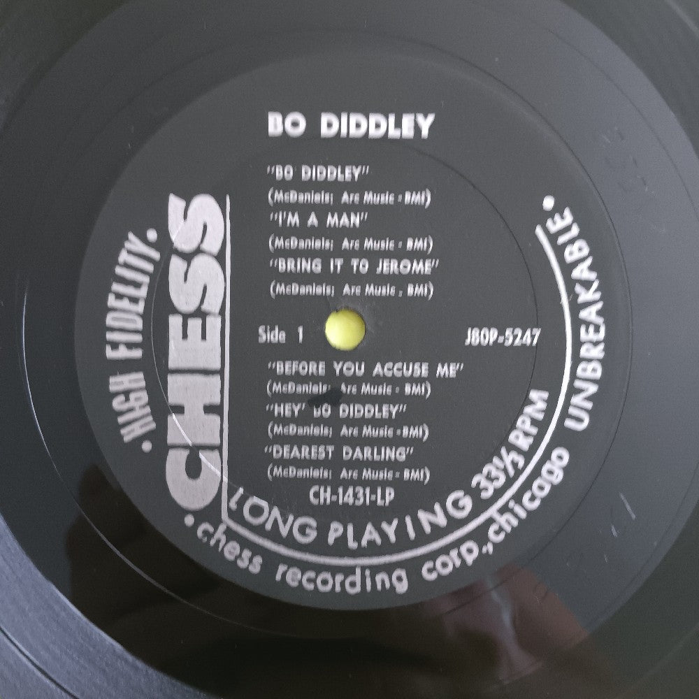 Bo Diddley - Bo Diddley / Self Titled OG Mono - 1958 - CH-1431-LP - Used - VG++ - Vinyl