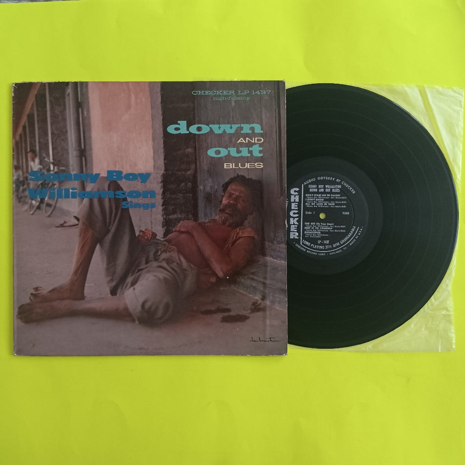 Sonny Boy Williamson - Down And Out Blues OG Sheldon Mono  - 1959 - LP-1437 - Used - VG++ - Vinyl