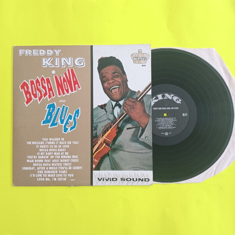 Freddy King - Bossa Nova And Blues OG Mono - 1963 - King 821 - Used - VG++ - Vinyl