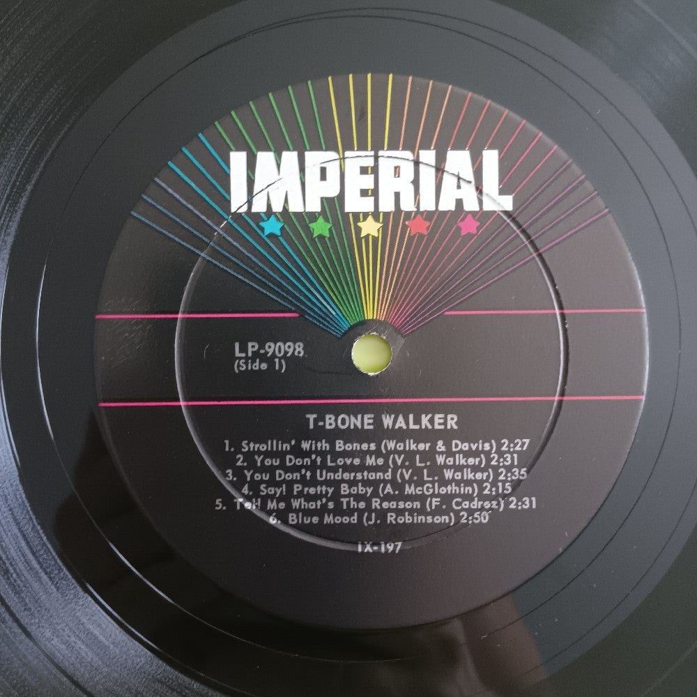 T-Bone Walker  - Sings the Blues OG Mono  - 1960 - LP 9098 Used - VG++ - Vinyl
