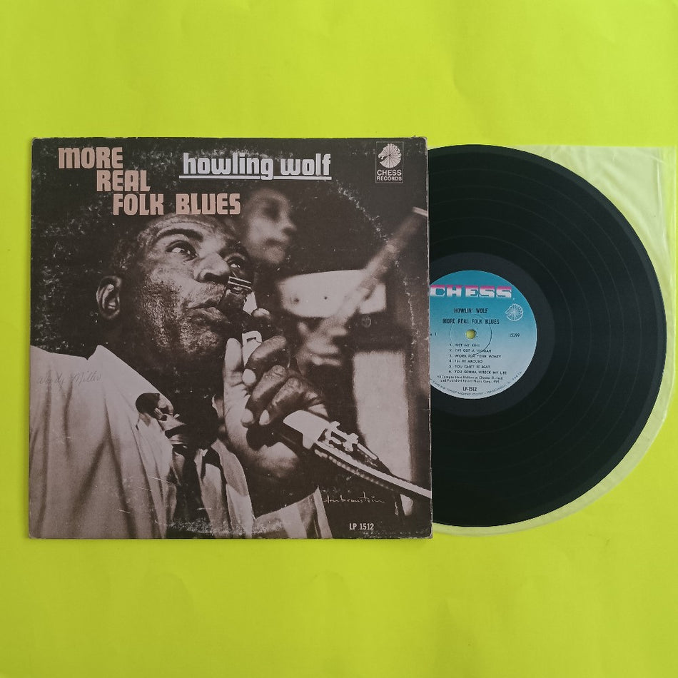 Howling Wolf  - More Real Folk Blues OG Mono - 1967 - LP 1512 - Used - VG++ - Vinyl