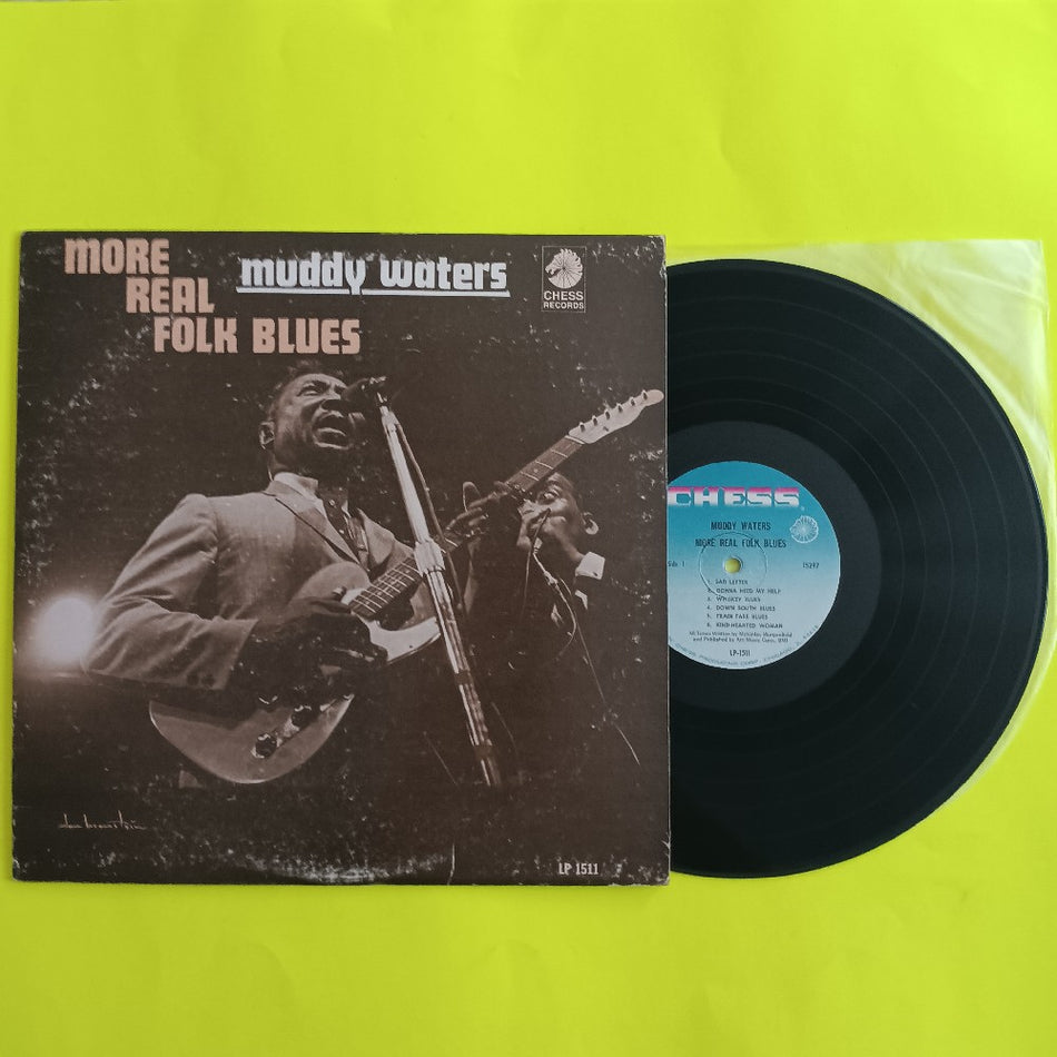 Muddy Waters - More Real Folk Blues OG Mono - 1967 - LP 1511 - Used - VG+ - Vinyl