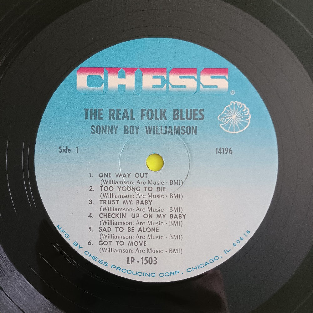 Sonny Boy Williamson - The Real Folk Blues OG Mono - 1966 - LP 1503 - Used - VG++ - Vinyl
