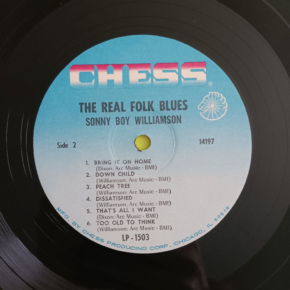 Sonny Boy Williamson - The Real Folk Blues OG Mono - 1966 - LP 1503 - Used - VG++ - Vinyl