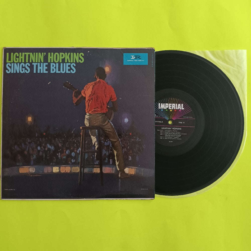 Lightnin' Hopkins - Sings The Blues OG Mono - 1962 - LP-9186 - Used - VG+ - Vinyl