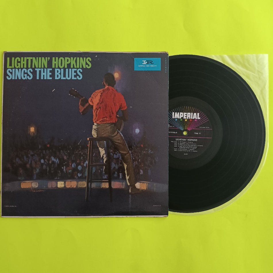 Lightnin' Hopkins - Sings The Blues OG Mono - 1962 - LP-9186 - Used - VG+ - Vinyl