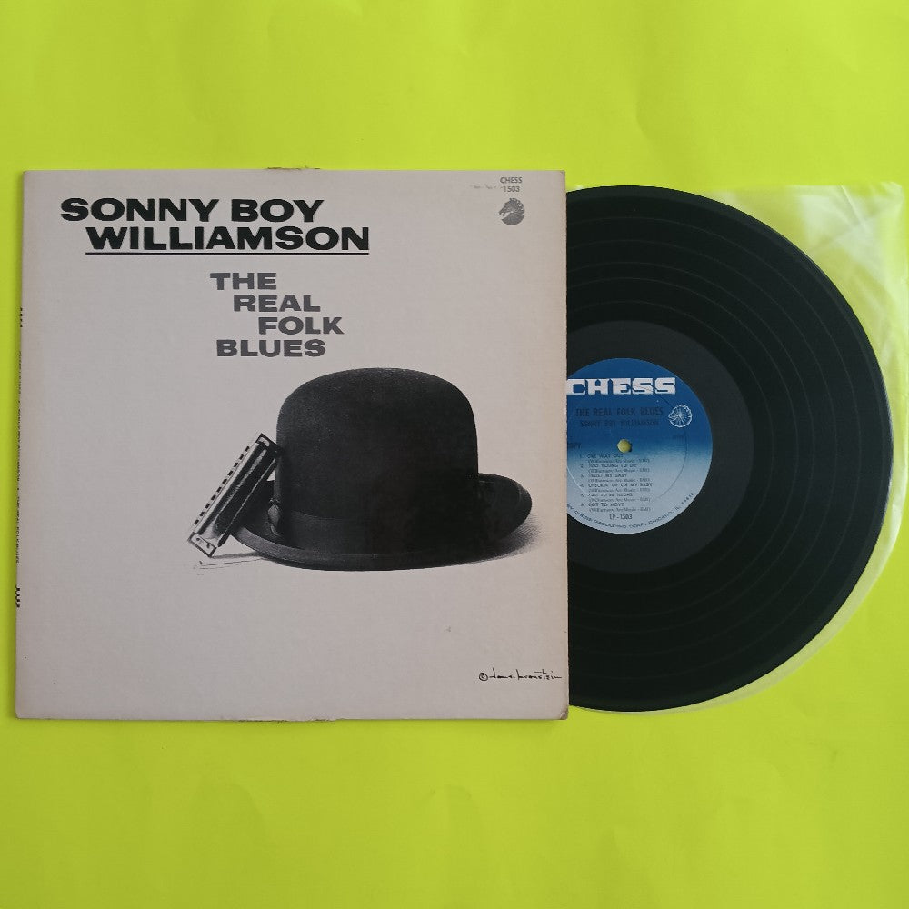 Sonny Boy Williamson - The Real Folk Blues OG Mono PROMO - 1966 - LP 1503 - Used - VG++ - Vinyl