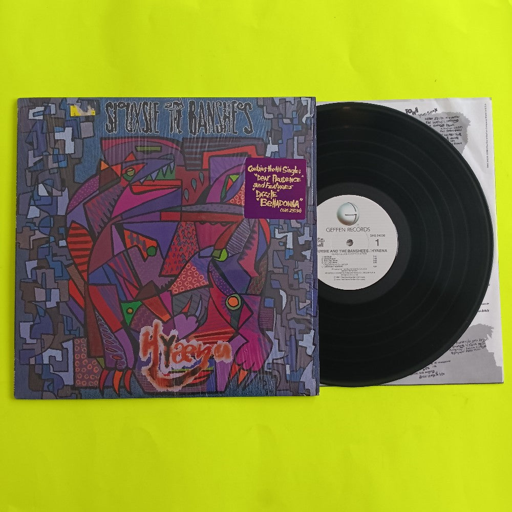 Siouxsie And The Banshees - Hyaena W. Shrink & Hype - 1984 - GHS 24030 - Used - VG++ - Vinyl