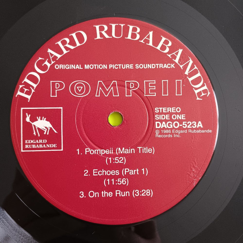 Pink Floyd - Pompeii Soundtrack - 1986 - DAGO-523 - Used - VG++ - Vinyl