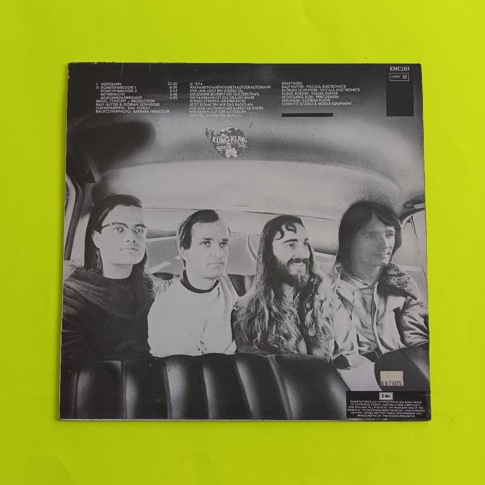 Kraftwerk - Autobahn / Australia - EMC 203 - Used - VG++ - Vinyl