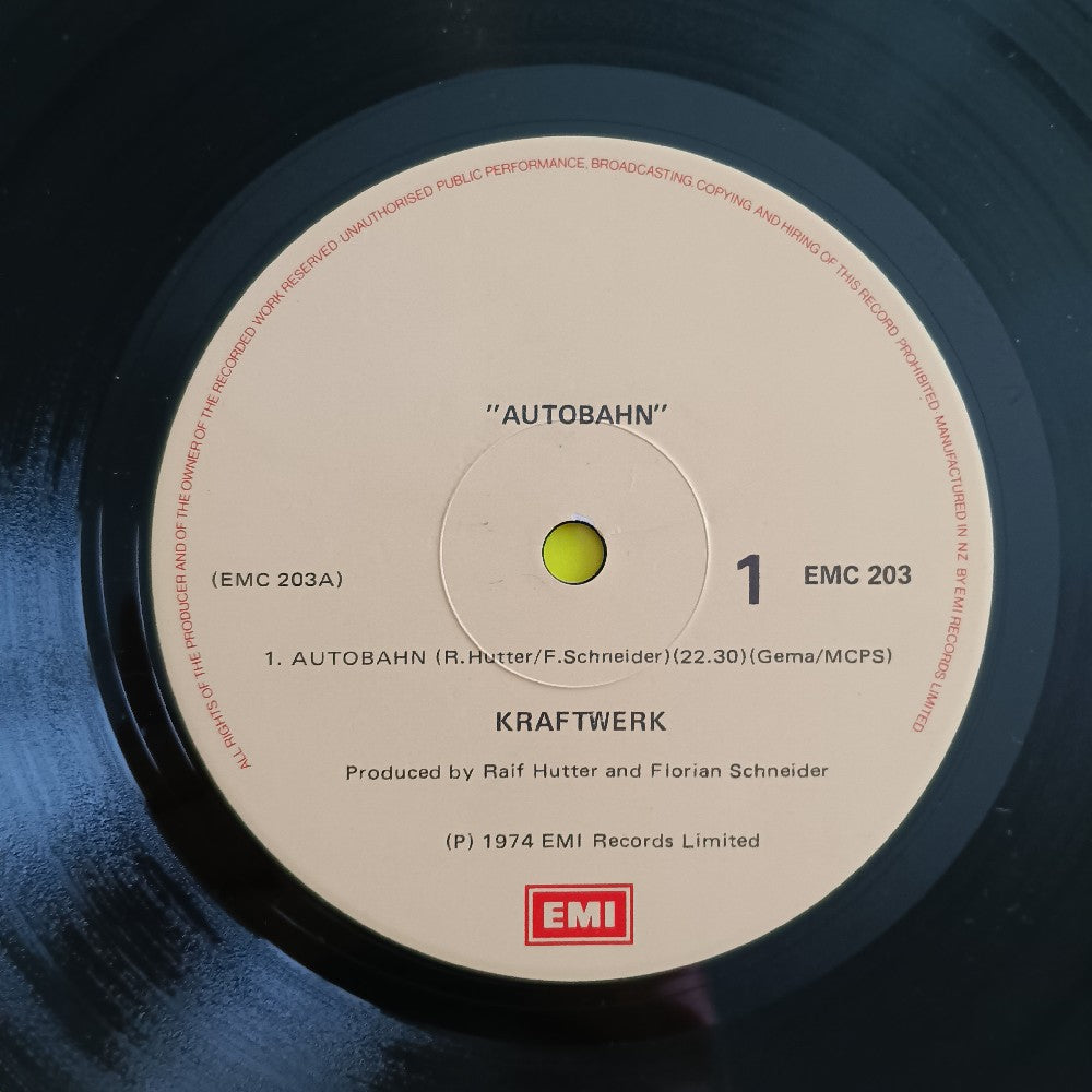 Kraftwerk - Autobahn / Australia - EMC 203 - Used - VG++ - Vinyl