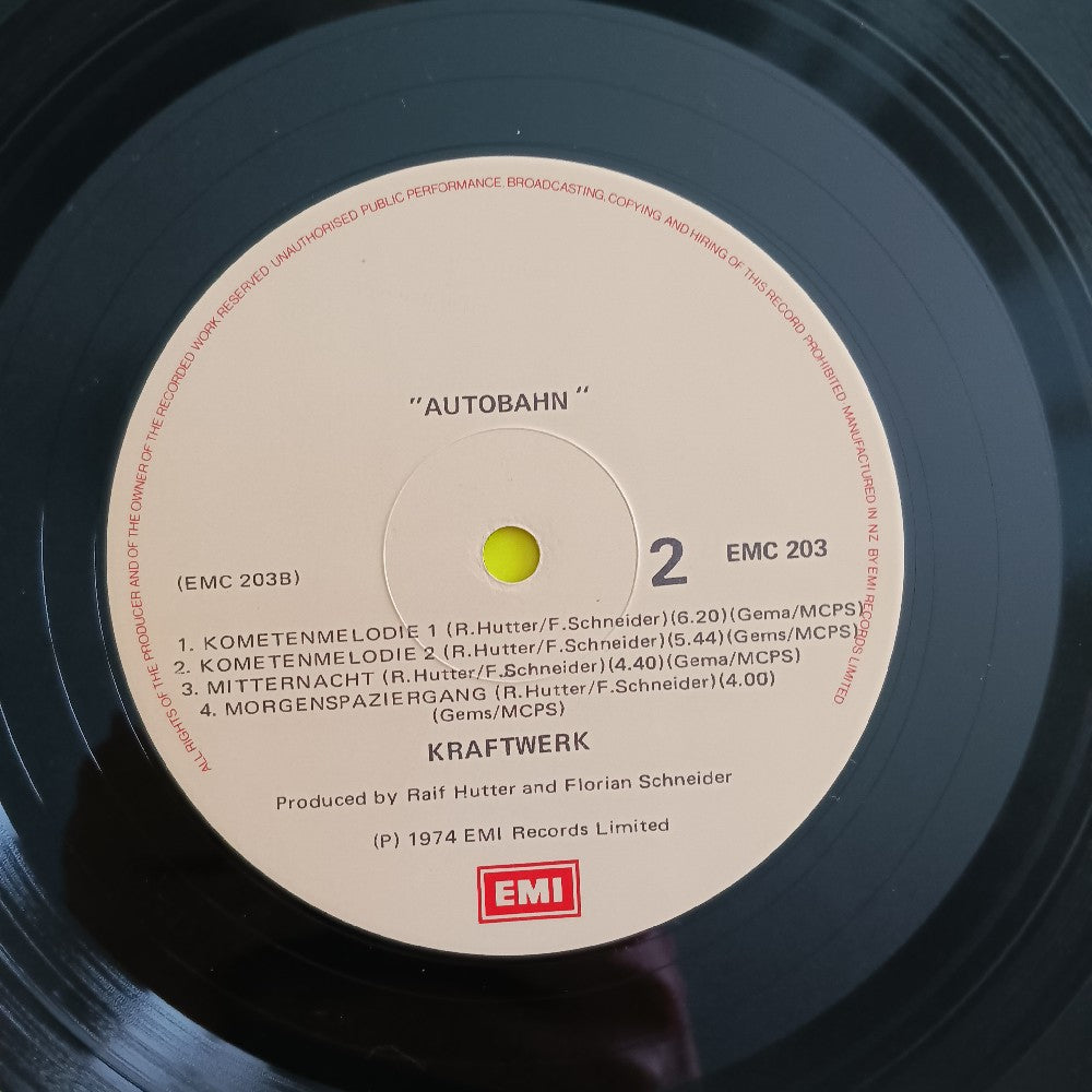 Kraftwerk - Autobahn / Australia - EMC 203 - Used - VG++ - Vinyl