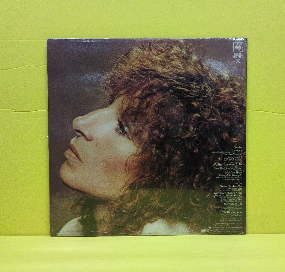Barbra Streisand - Memories - 1981 - CBS 85418 - New - Sealed - Vinyl - Holland Import