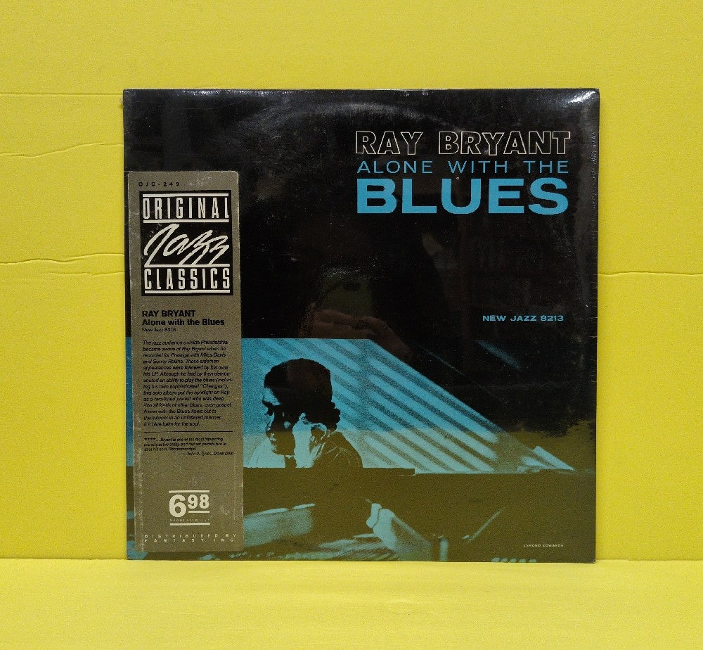 Ray Bryant - Alone With The Blues - 1986 - OJC-249 - New - Sealed - Vinyl - Reissue - Mono