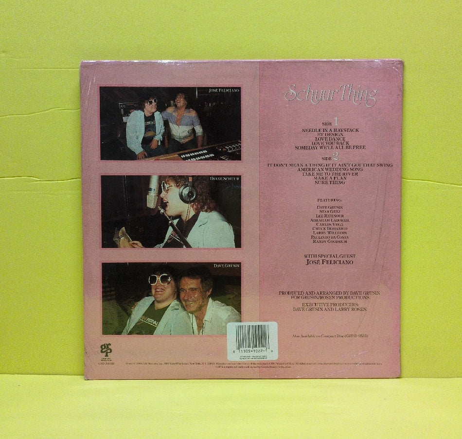 Diane Schuur - Schuur Thing - 1985 - GRP-A-1022 - New - Sealed - Vinyl