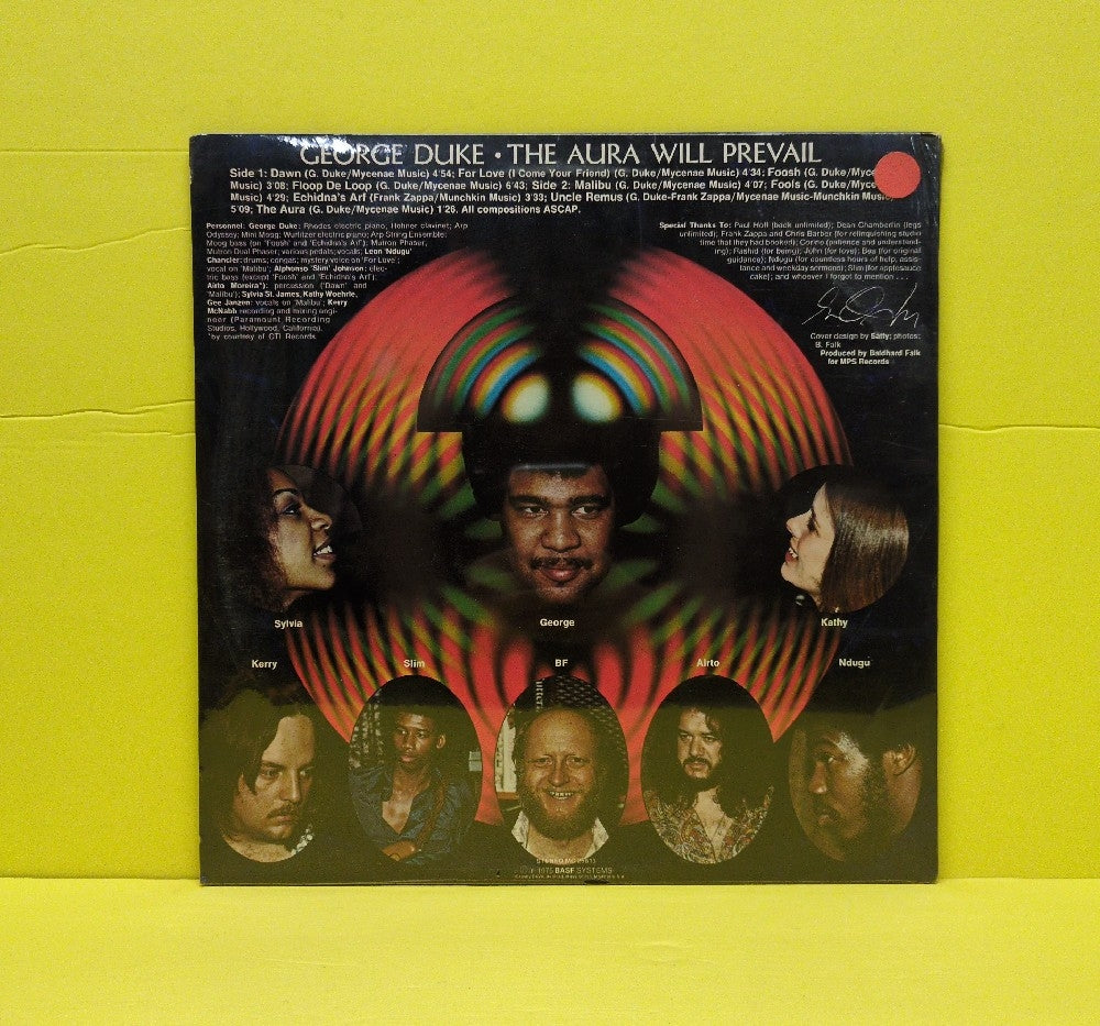 George Duke - The Aura Will Prevail - 1975 - MC 25613 - New - Sealed - Vinyl