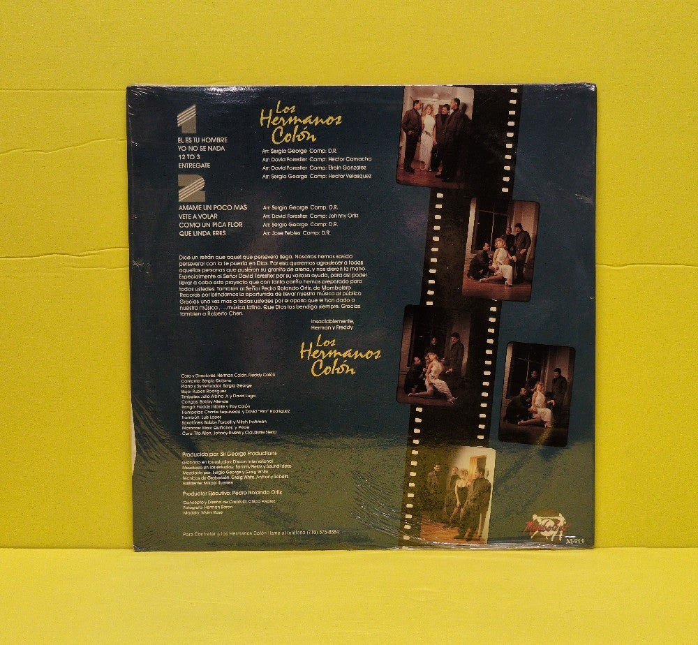 Los Hermanos Colon - Amame Un Poco Mas - 1990 - M-911 - New - Sealed - Vinyl