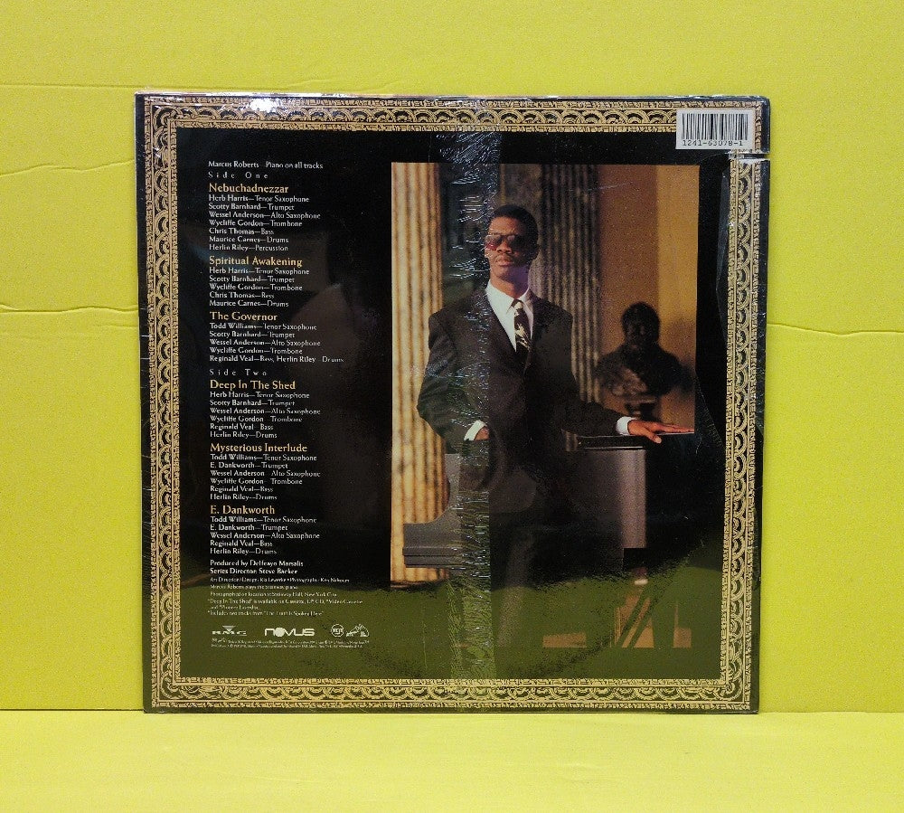 Marcus Roberts - Deep In The Shed - 1990 - 3078-1-N - New - Sealed - Vinyl