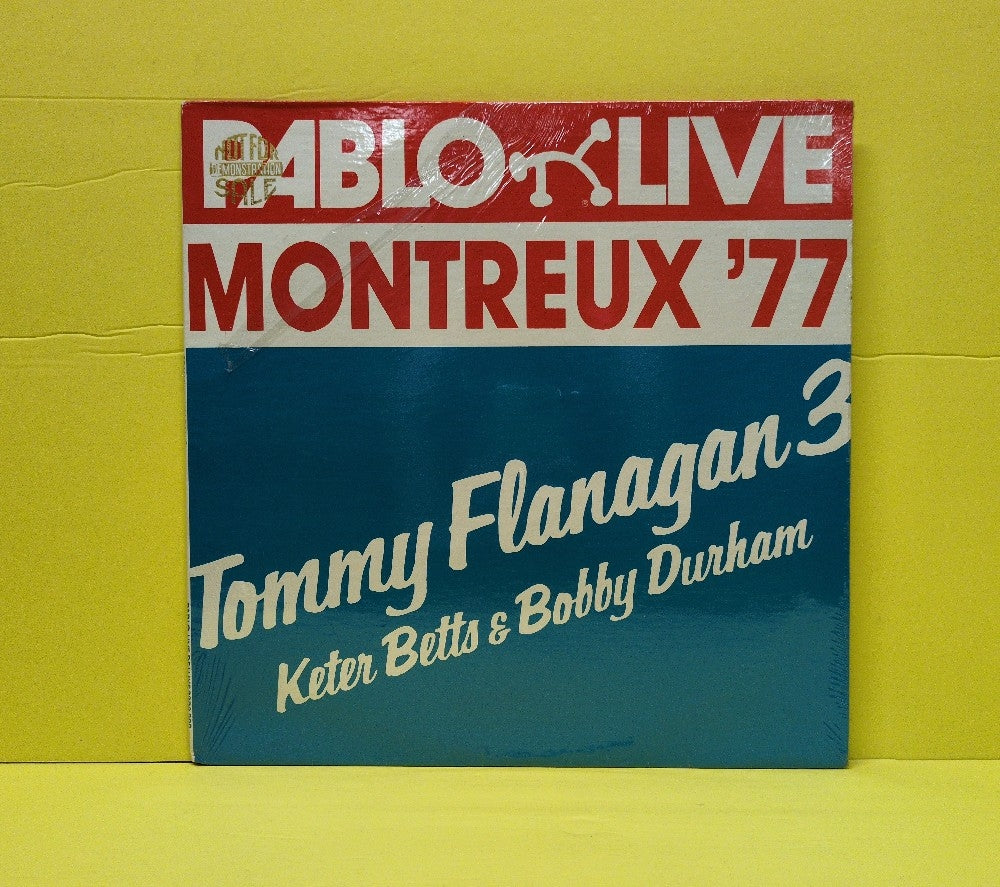 Tommy Flanagan 3 - Montreux '77 - 1977 - 2308 202 - New - Sealed - Vinyl - Promo