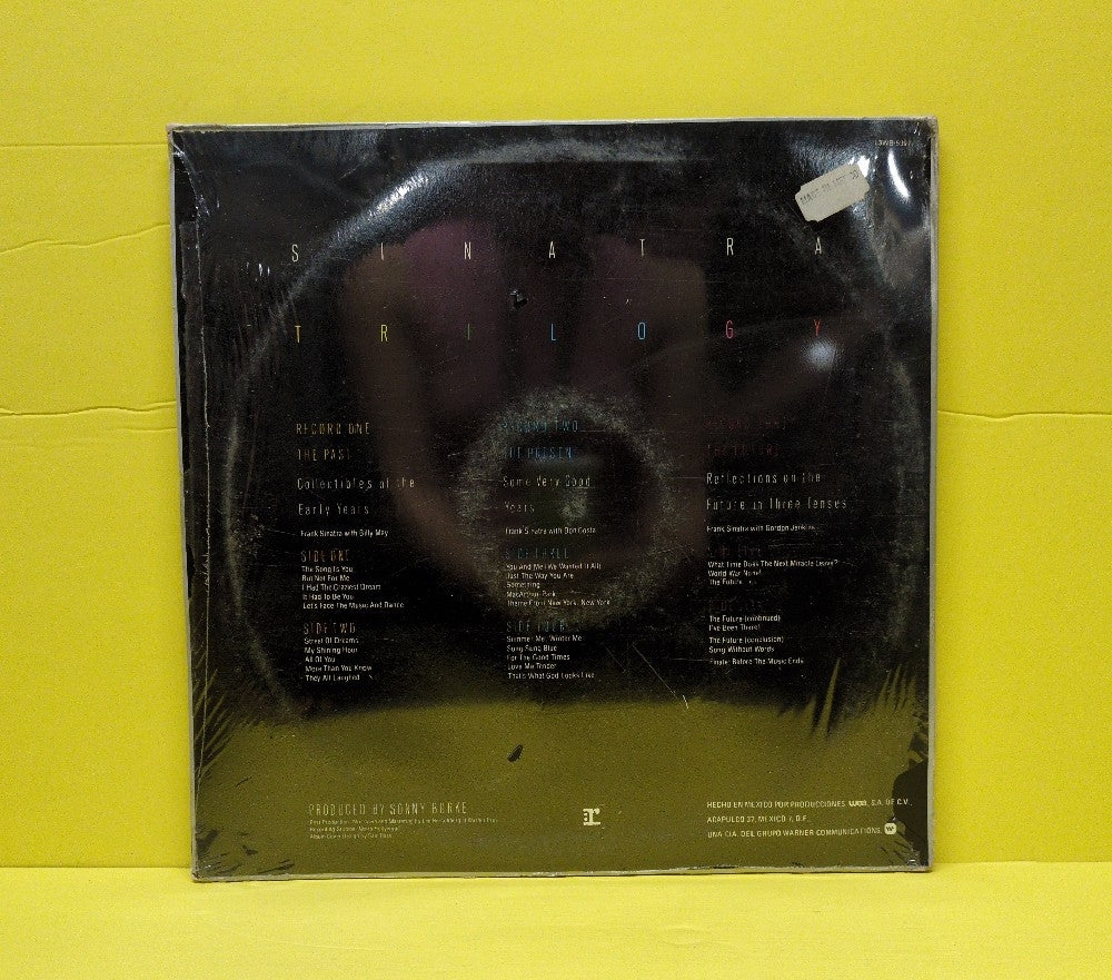 Frank Sinatra - Trilogy: Past, Present, Future - 1980 - L3WB-5397 - New - Sealed - Vinyl - 3xLP - Mexico Import - Torn Open