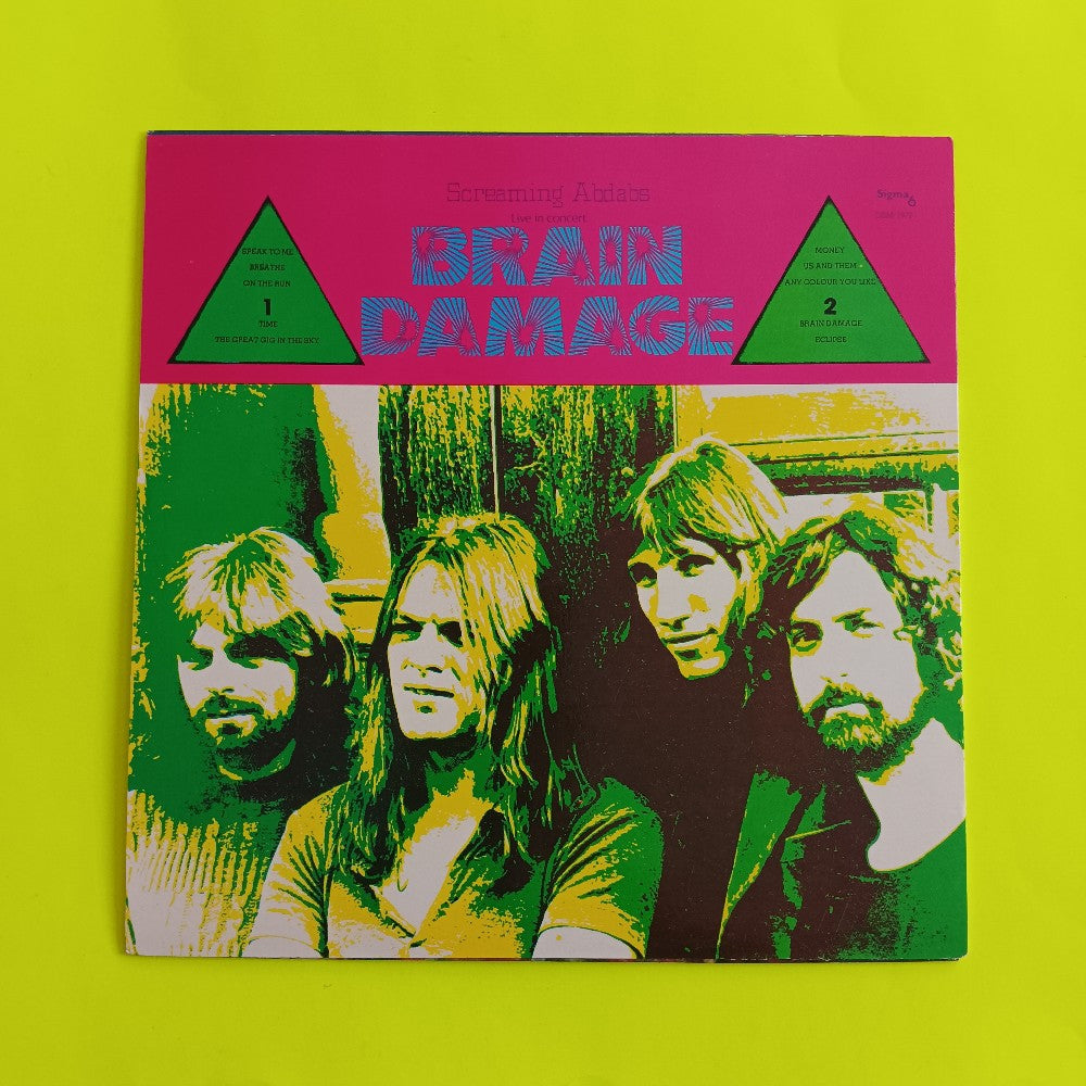 Screaming Abdabs / Pink Floyd - Brain Damage - 1986 - DSM-1972 - Used - VG++ - Vinyl