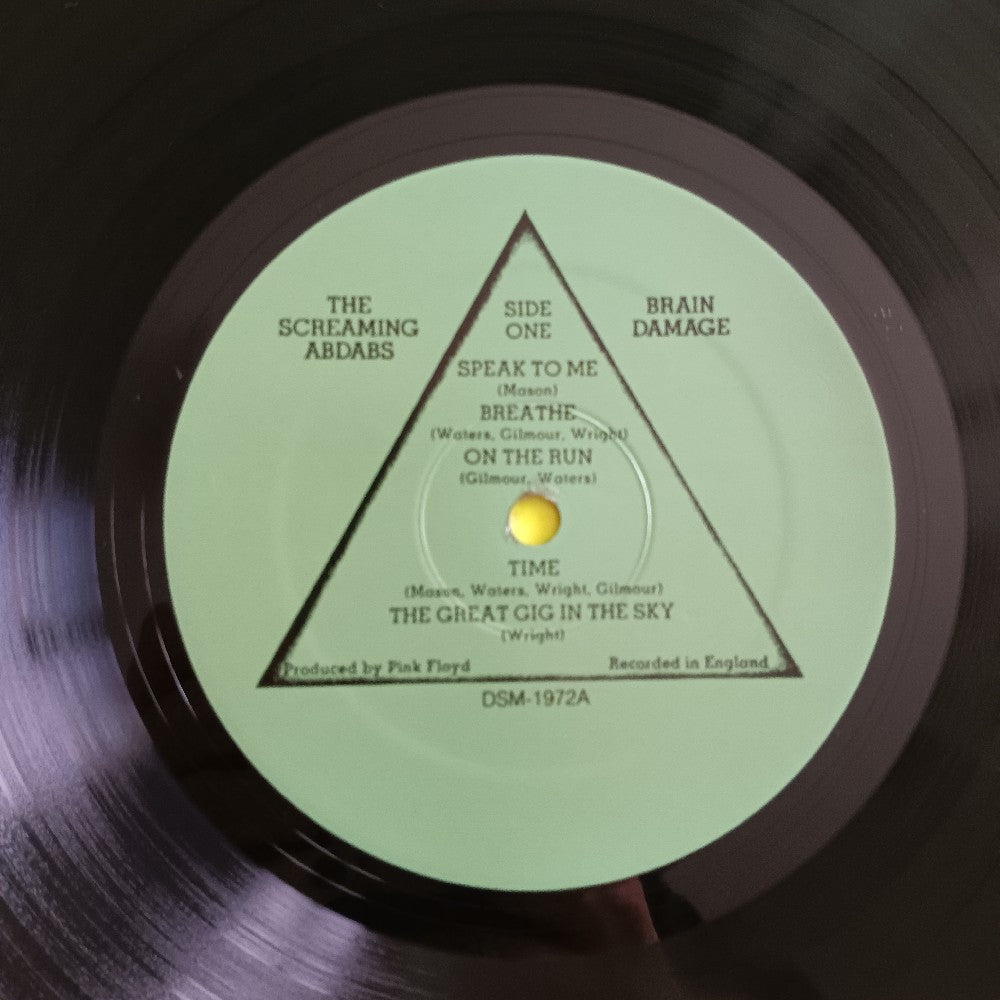 Screaming Abdabs / Pink Floyd - Brain Damage - 1986 - DSM-1972 - Used - VG++ - Vinyl